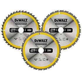 Dewalt DT1962-QZ Sågklingspaket 3-pack