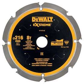 Dewalt Sågklinga för fibercement DT1473-QZ; 8T; 216x30 mm