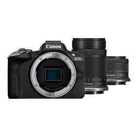 Canon EOS R50 + RF-S 18-45/4.5-6.3 IS STM + RF-S 55-210/5.0-7.1 IS STM