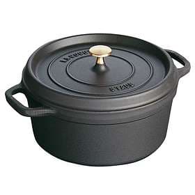 Staub Støbejernsgryde Rund 20cm 2,2L