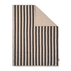 Ferm Living Grand Quiltad Pläd Sand/Black