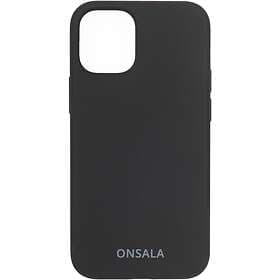 Onsala Mobilskal Silikon Black Apple iPhone 12 Mini 664000