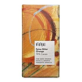 Vivani Mörk Choklad 70% Apelsin 100g