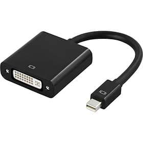 Deltaco DVI-D Single Link - DisplayPort Mini F-M Adapter 0.05m