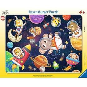 Ravensburger Animal Astronauts Pussel 40 Bitar