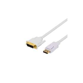 Deltaco DVI-D Single Link - DisplayPort 1m