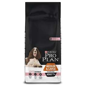 Purina ProPlan OptiDerma Adult 7+ Sensitive Skin Medium & Large 14kg