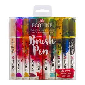 Ecoline Brush Pen Set Fashion 10-pack