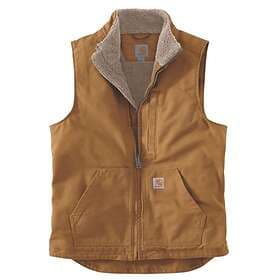 Carhartt Washed Duck Lined Mock Neck Vest (Herr)