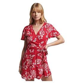 Superdry Vintage Mini Wrap Dress (Dame)