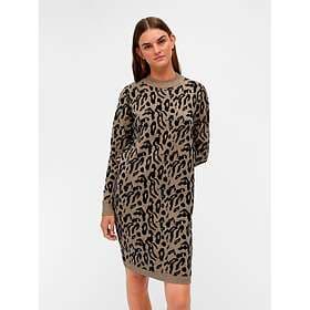 Object Ray Aop Long Sleeve Dress (Dame)