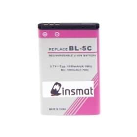 Insmat Batteri Li-Ion 1100 mAh 4.1 Wh för Nokia 10X, 111, 12XX, 130, 16XX, 1800,