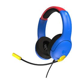 PDP Airlite Mario Dash for Nintendo Switch Over Ear Headset