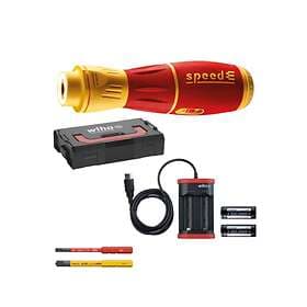 Wiha speedE II electric 591 E-Screwdriver Set sladdlös 2 batterier