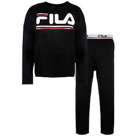 Fila Pyjamas Svart m. Logo 2-delad