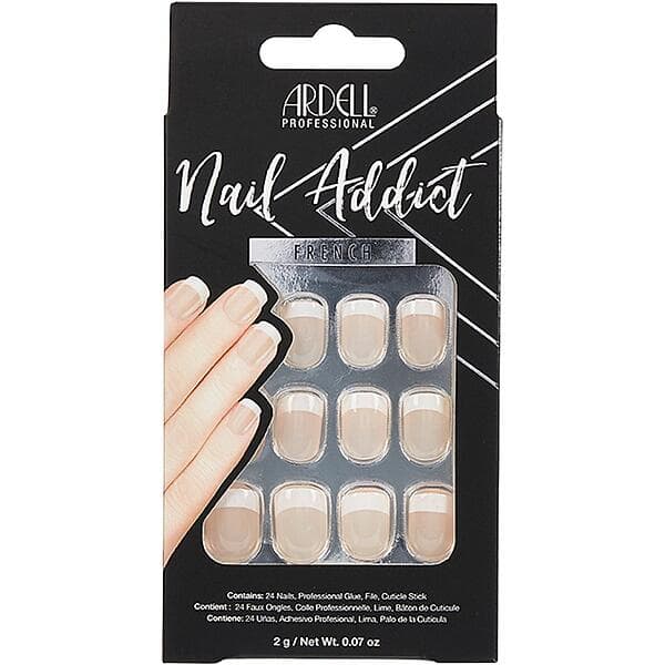 Ardell Lösnaglar Nail Addict Classic French (24 pcs)