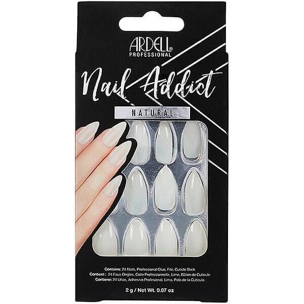 Ardell Nail Addict Natural Stiletto