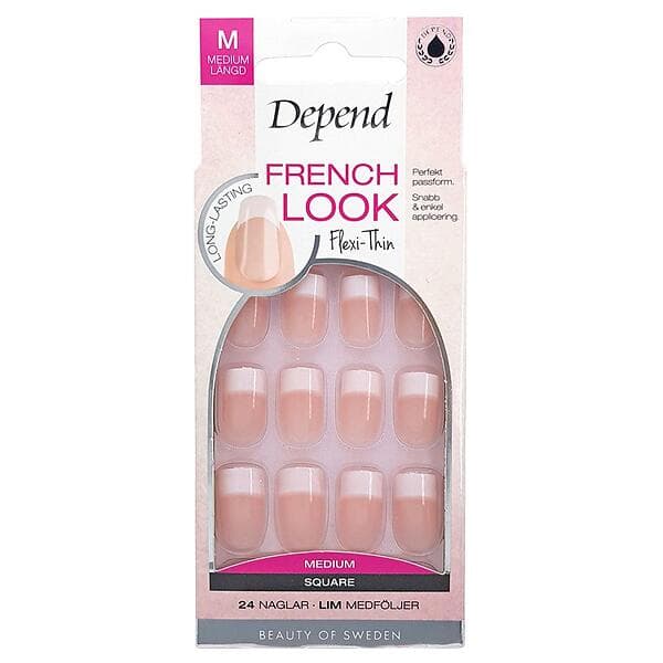 Depend French Look Rosa Medium Square