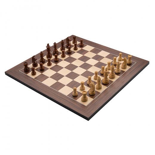 Longfield Chess Set Walnut 40 mm