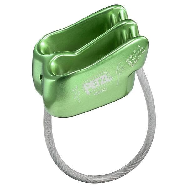 Petzl Verso Belay Device Grönt