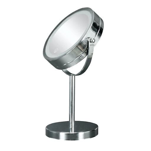 Kleine Wolke Spejl Bright med Led Mirror Silver 5887124886