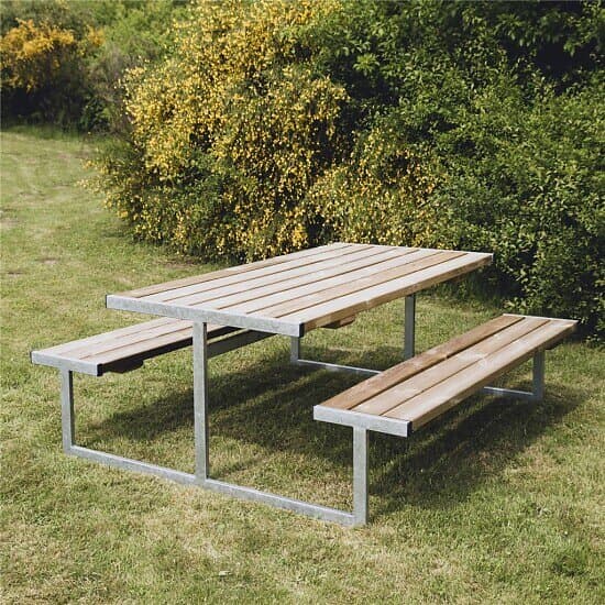 Hortus Picknickbord Odin picnic table "ODIN" pressure impregnated with galvani 8