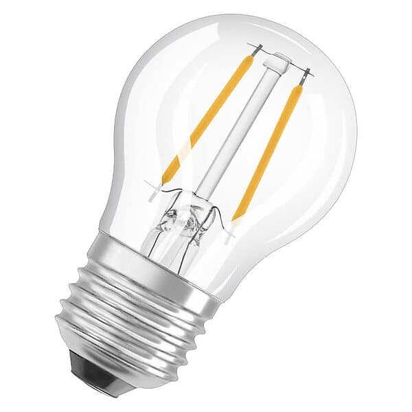 Osram LED-Lampa Klot (40) E27 Dim 827 Cl P LED-LAMPA KLOT DIM KLAR CL