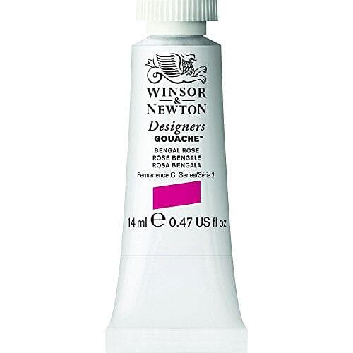 Winsor & Newton Designers Gouache 14ml – Bengal rose 028