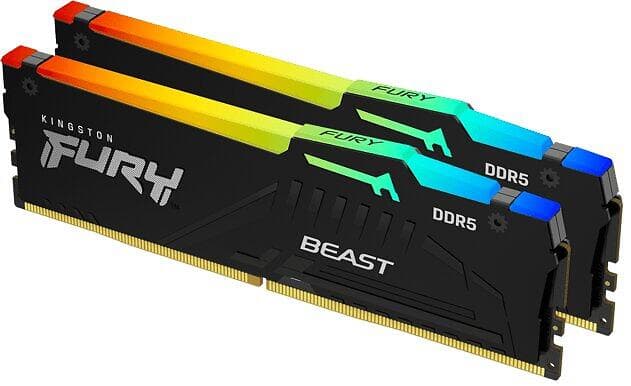 Kingston Fury Beast Black RGB DDR5 5600MHz 2x32GB (KF556C36BBEAK2-64)