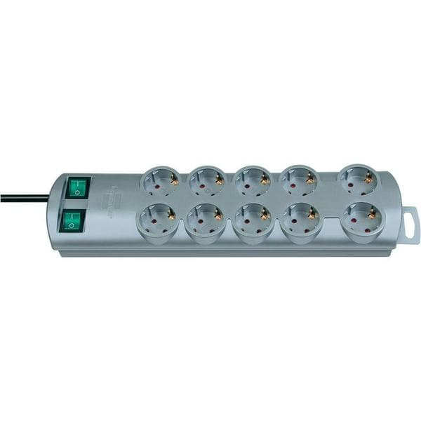 Brennenstuhl Primera Line 10-Way (5+5) 2xSwitch 2m