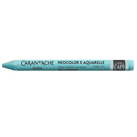 Caran d'Ache vaxkrita Neocolor II 191 Turquoise Green