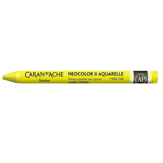 Caran d'Ache vaxkrita Neocolor II 240 Lemon Yellow