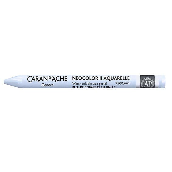 Caran d'Ache vaxkrita Neocolor II 661 Light Cobalt Blue (hue)