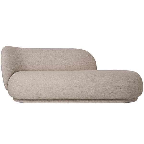 Ferm Living Rico Boucle Divan Venstre, Sand Bouclé