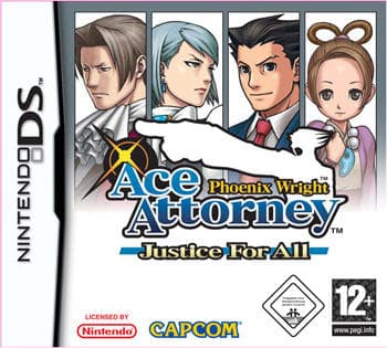 Phoenix Wright Ace Attorney: Justice for All (DS)