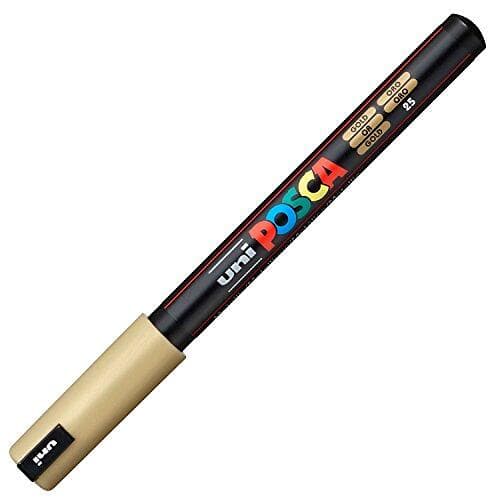 Posca Marker nr. PC-1MR spets 0.7mm guld 1 st