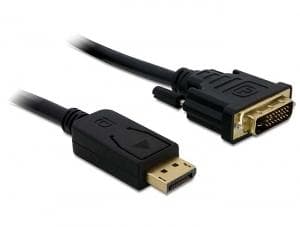 DeLock DVI-D Dual Link - DisplayPort 2m