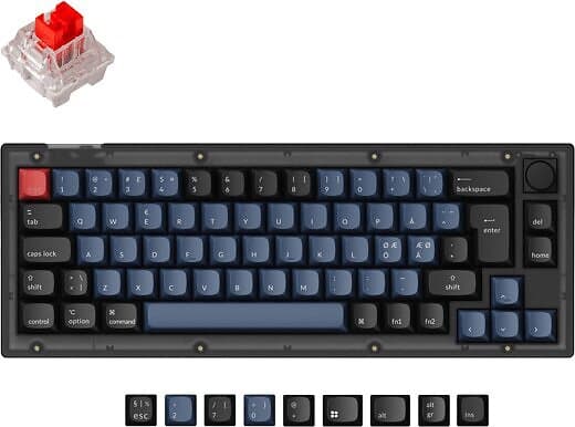 Keychron Q1 Pro QMK/VIA Wireless K Pro Red Switch (EN)