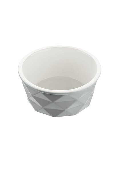 Hunter Dog & Cat Feeding Bowl Eiby Ceramic Grey 550ml/ø13cm