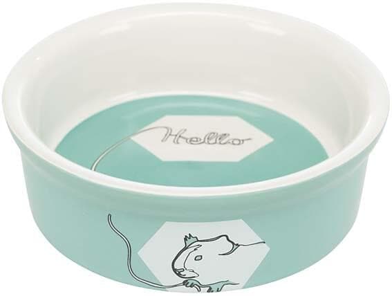 Trixie Ceramic Bowl Comic Guinea Pig 240ml / ø11 cm