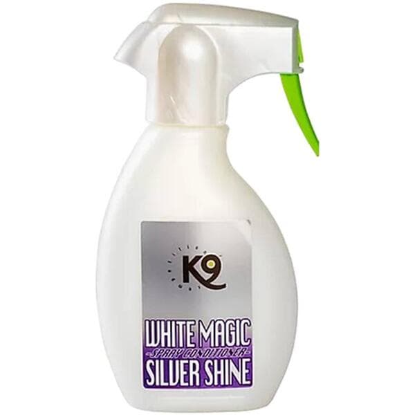 K9 Competition Magic Silver Shine Leave In Spray Brilliant Shine White 250ml