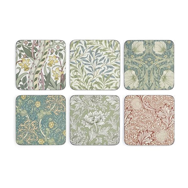 Pimpernel William Morris coasters 6-pack Mix & Match