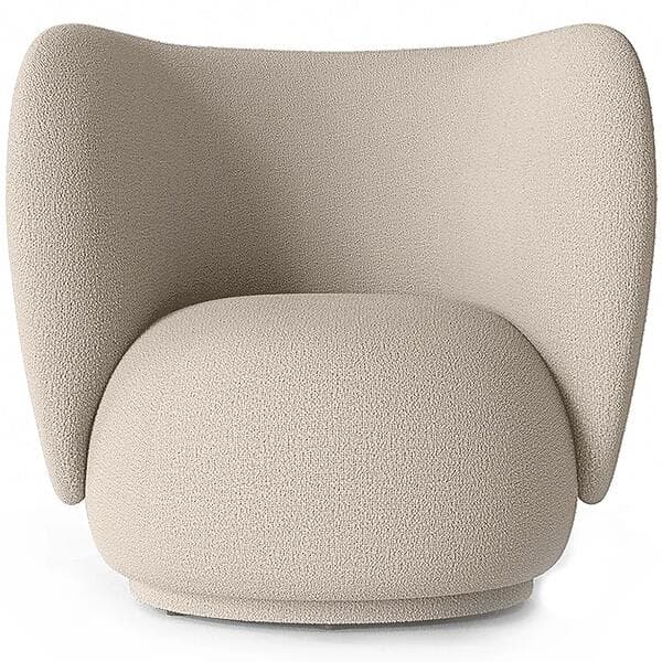 Ferm Living Rico Wool Bouclé Loungestol