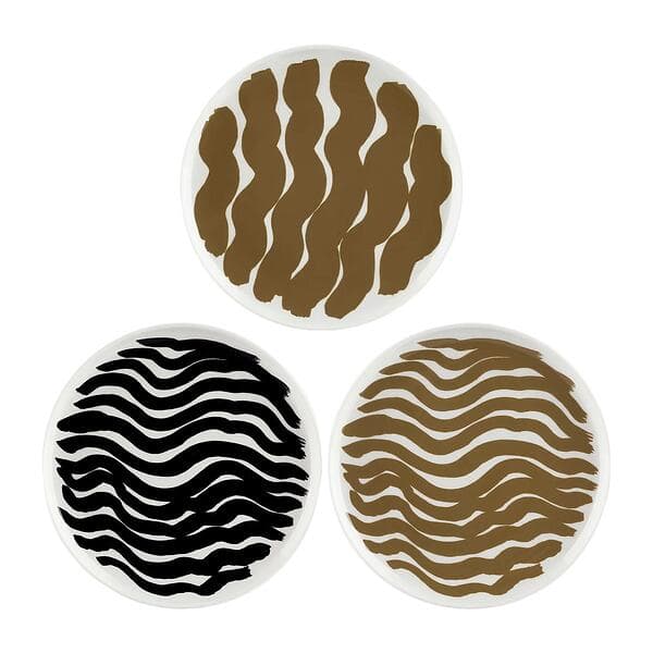 Marimekko Hyräily Tallerken Ø20 Cm 3-pack