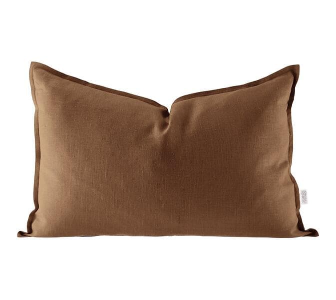 Scandi Living Calm kuddfodral linne 40x60 cm Almond Brown