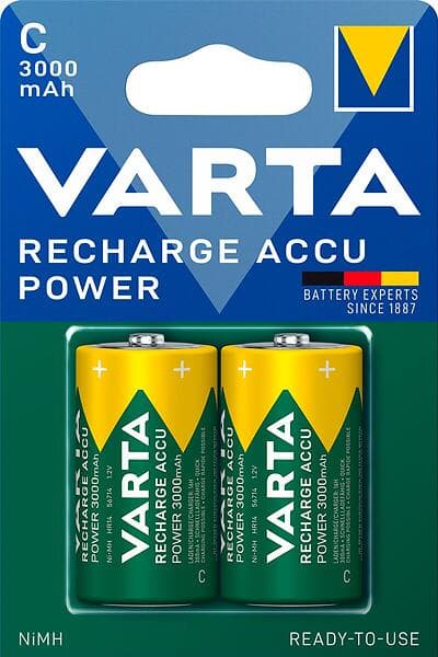 Varta Recharge Accu Power C/HR14 2-pack