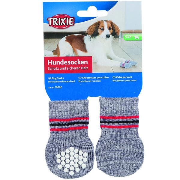 Trixie Hundsockor Non-slip 2-pack (S-M)