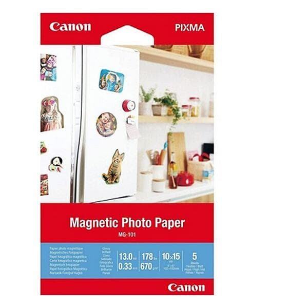 Canon Magnetic Photo Paper MG-101 10x15cm 5stk