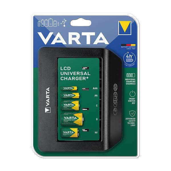 Varta LCD Universal Charger+