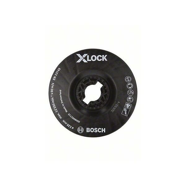 Bosch Slipplatta X-LOCK, 125 mm medium hård